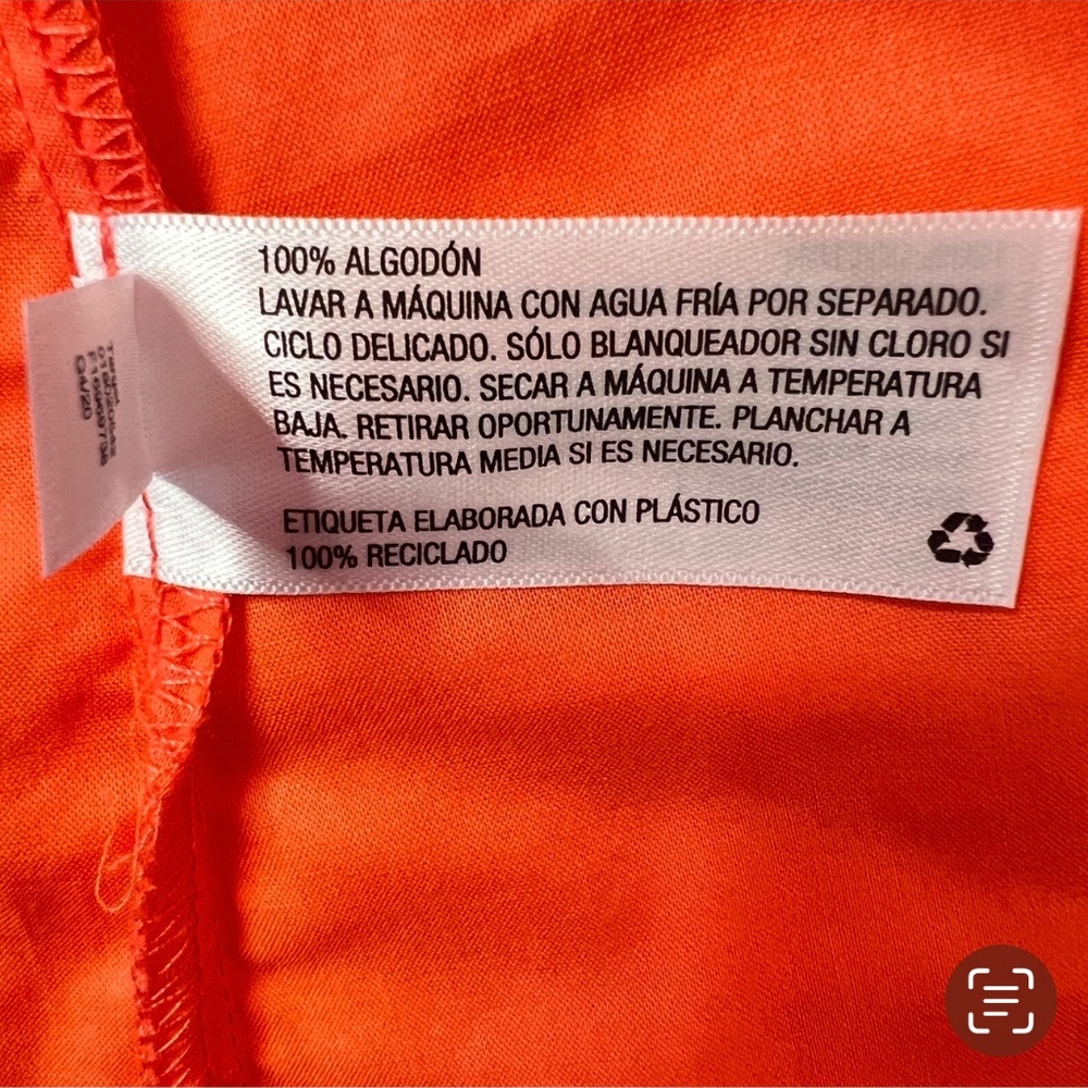 #A033 A New Day Orange Blouse - Size XXL - Picture 8 of 12